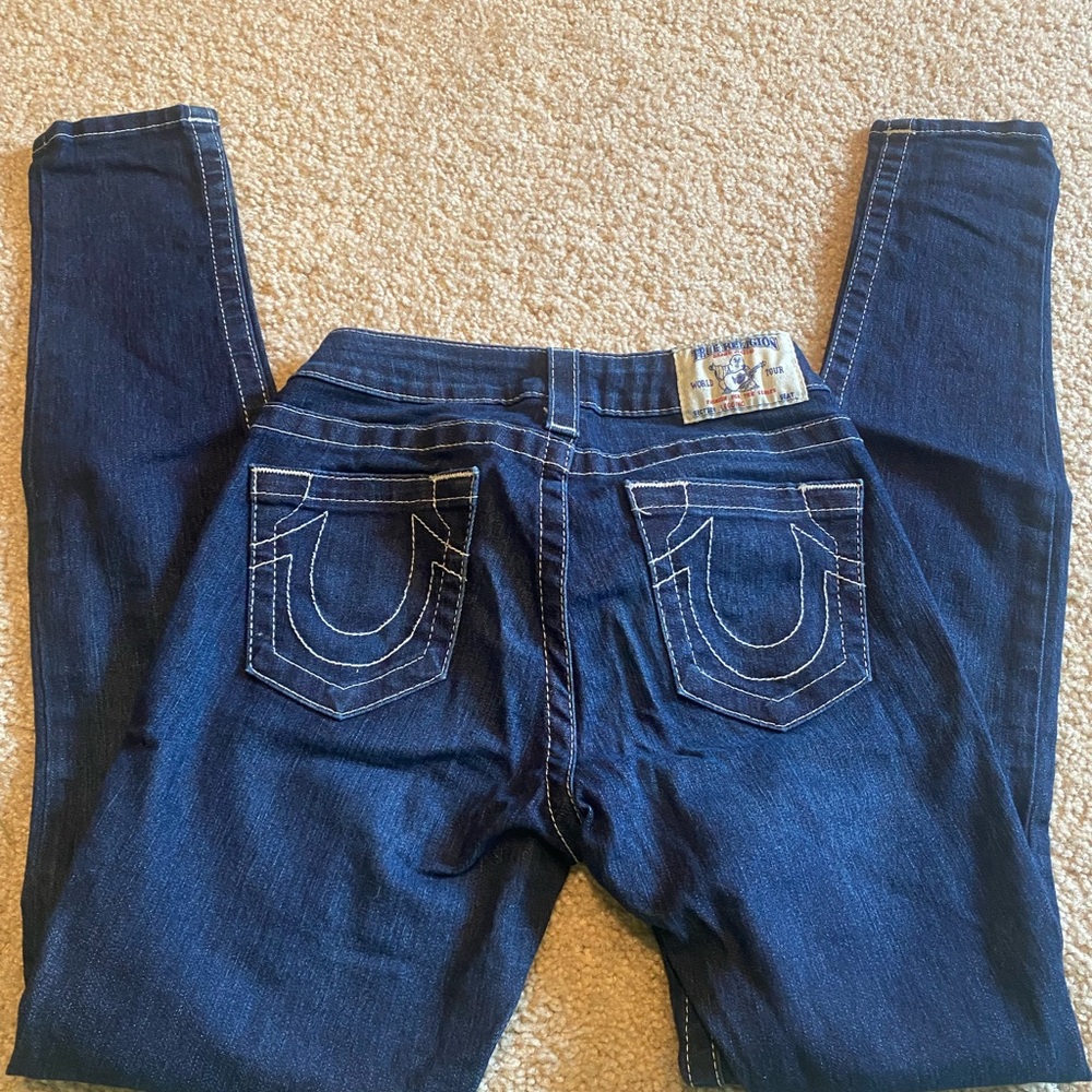 True Religion Mid rise Jeans - size 25 - leggings style